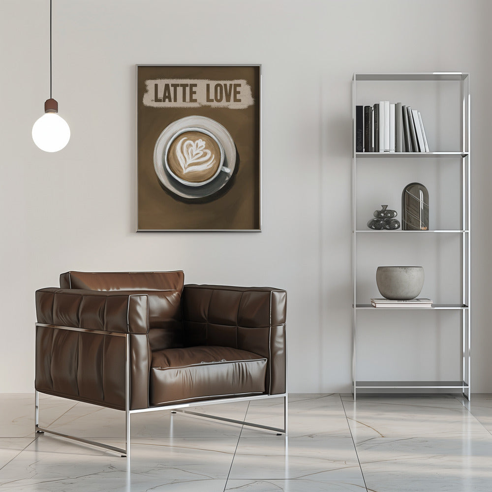 Latte Love Poster