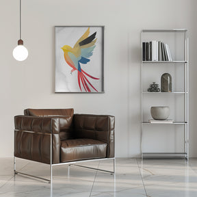 Colorful Bird Poster