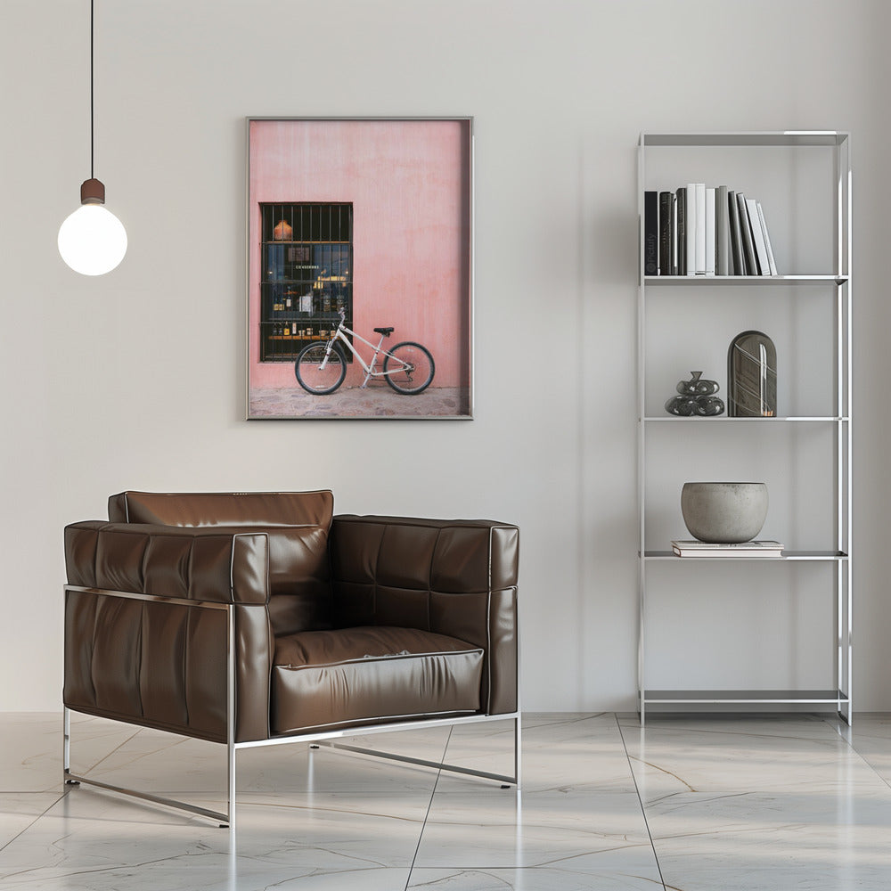 Pink Oaxaca Vibes | Mexico travel photography Poster