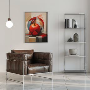 The Abstract Apple Poster