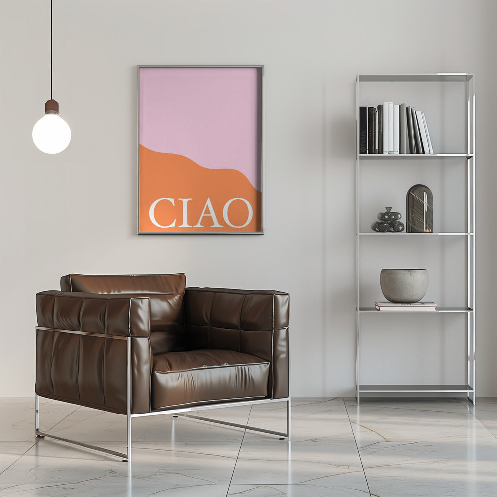 Ciaopinkorange Ratioiso Poster