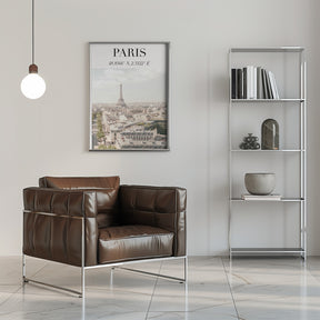 Minimalistpariscolour Ratioiso Poster