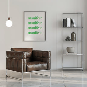 Manifestgreenbeige Ratio2x3 Poster