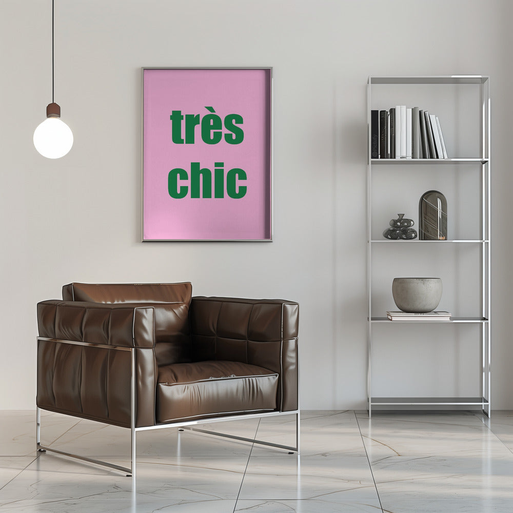 Treschicpinkgreen Ratioiso Poster