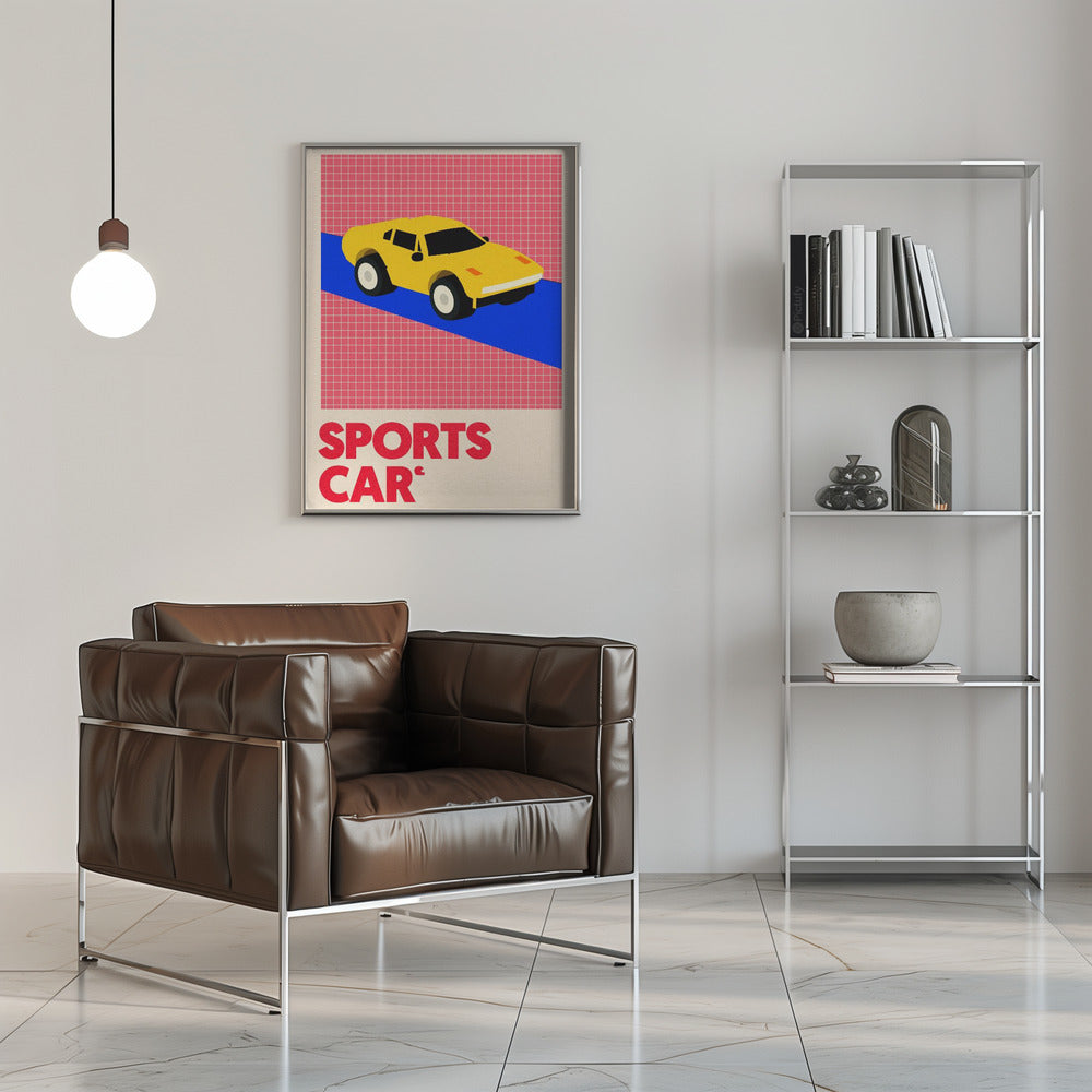 Sports Car Poster