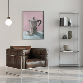 Moka Coffe Pot Poster