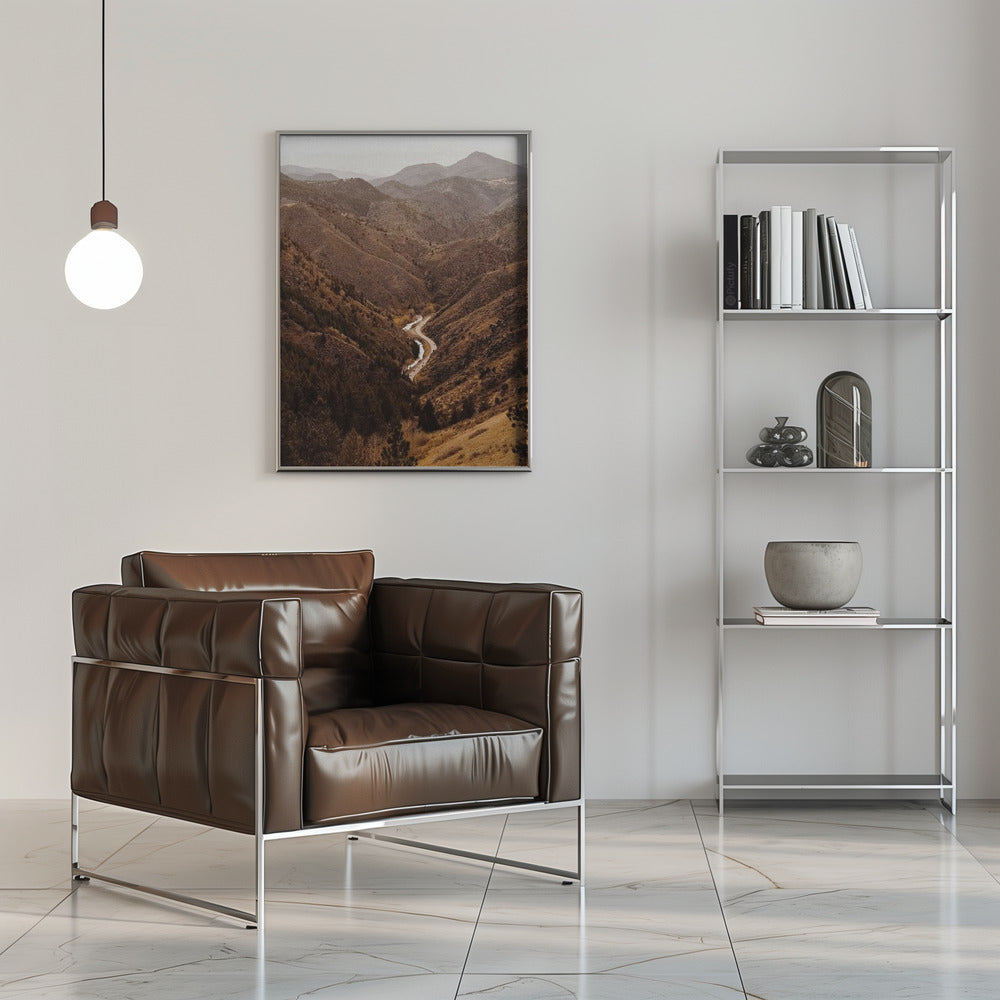 Golden Hour in Golden, Colorado Poster