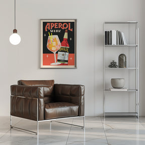 Aperol Spritz_Black Poster