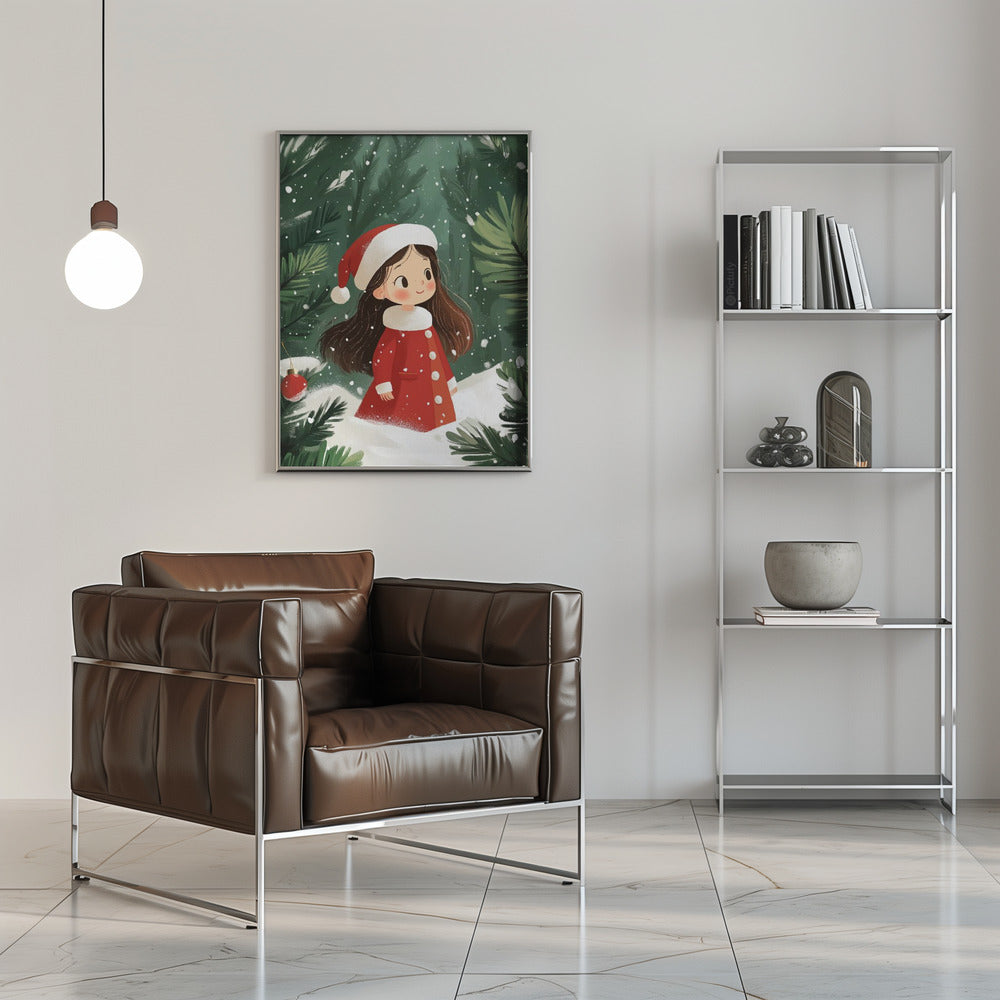 Christmas Girl Poster