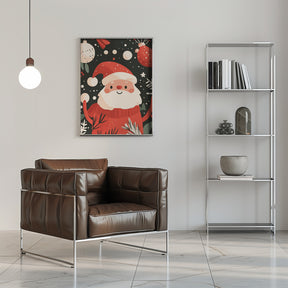 Happy Santa Poster