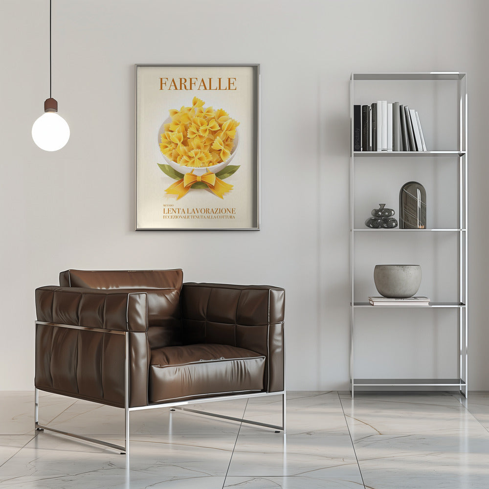 Pasta Farfalle Poster