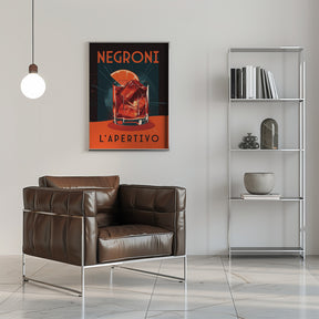 Negroni L&#039; Apertivo Poster