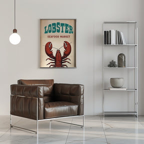 Lobster Seafood Market Poster