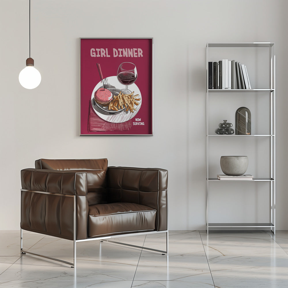 Girl Dinner No 4 Poster