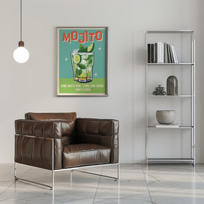 Mojito Cocktail Poster