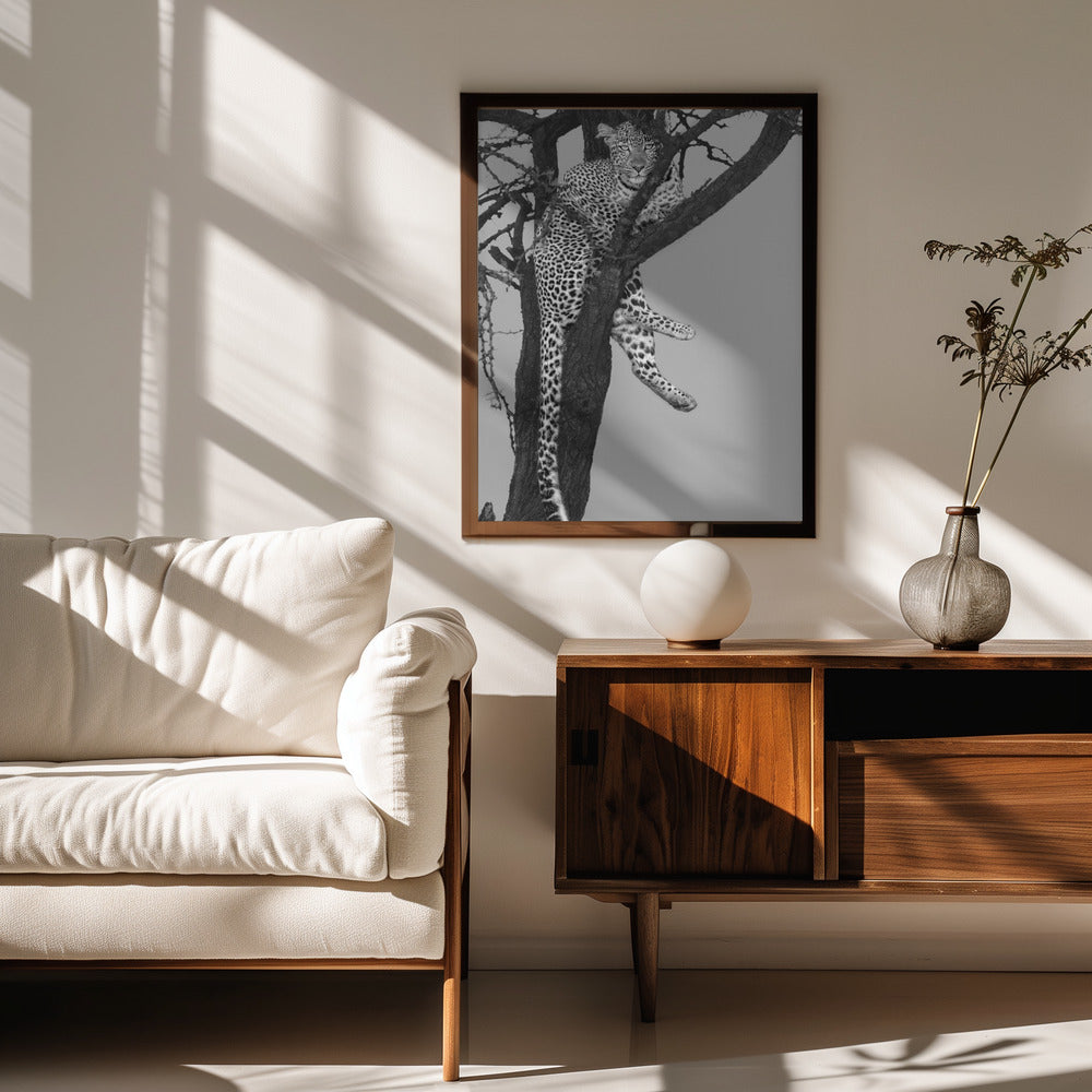 Rest On The Tree Poster