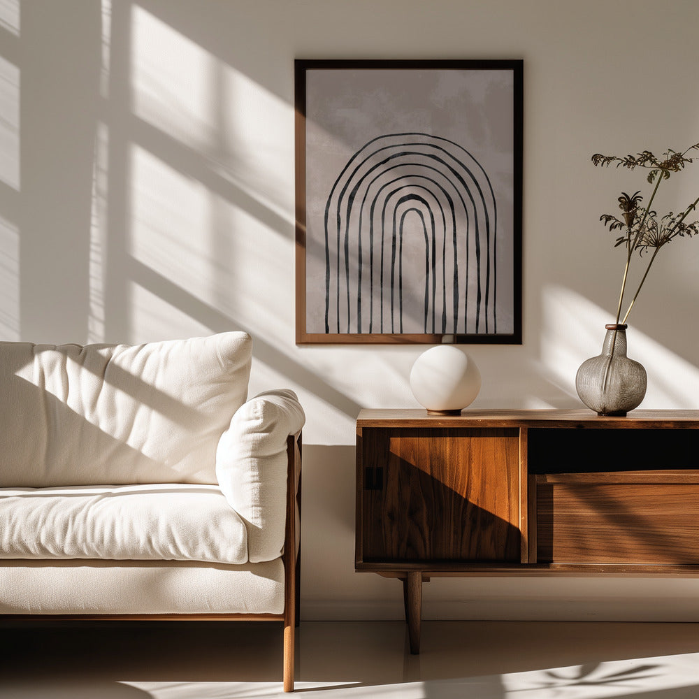 Arch_one way_004_black Poster