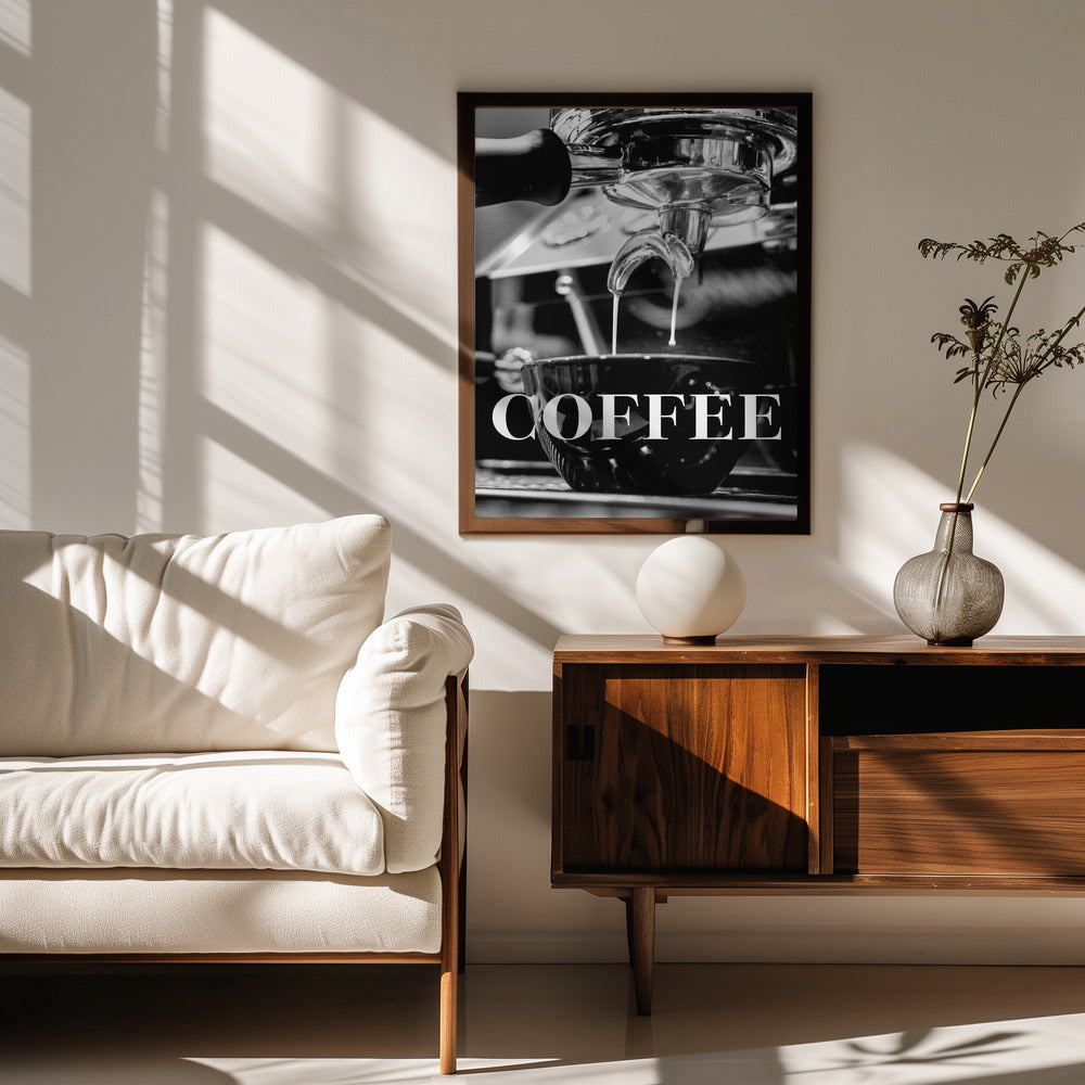 Coffee Text Poster