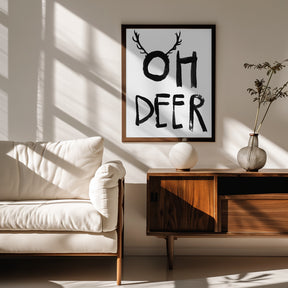 Oh Deer Poster