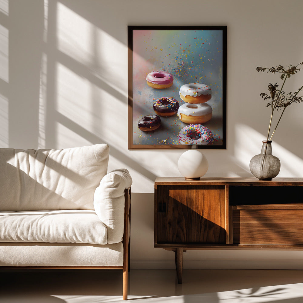 Yummy Donuts Poster