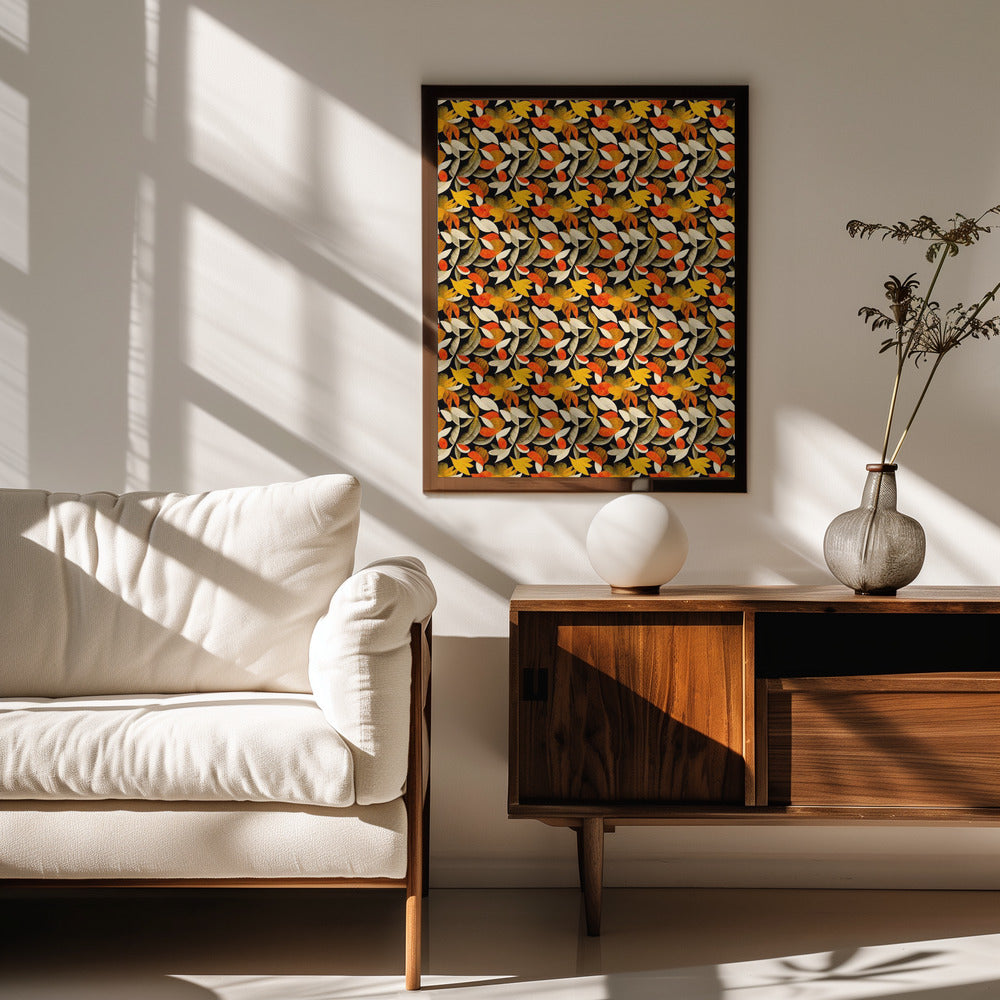 Autumn Pattern Poster
