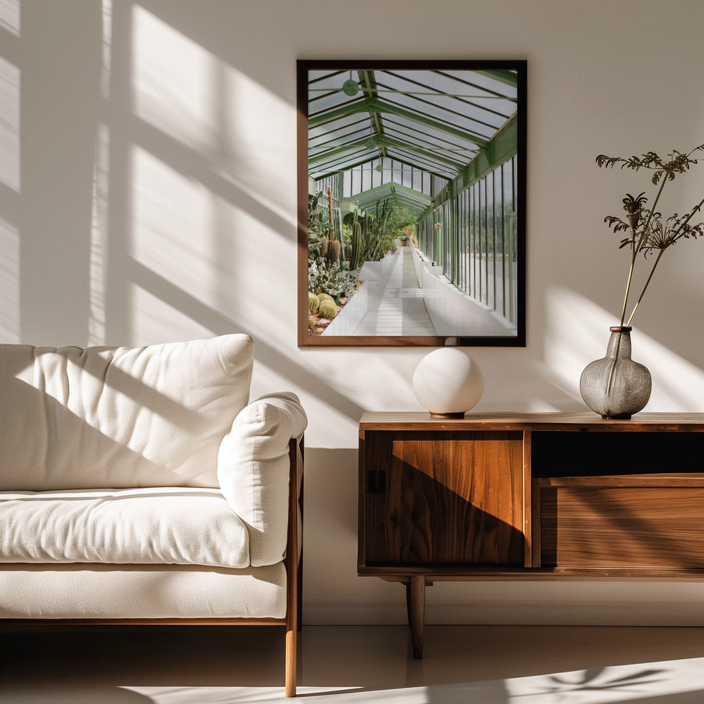 Botanical garden of Paris Poster