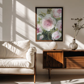 Freyia painterly florals Poster