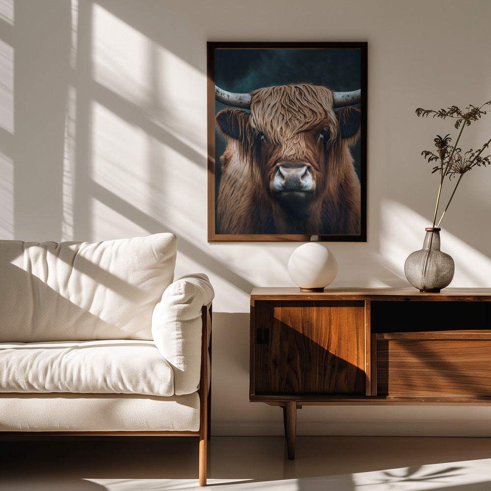 Highland Cow Poster