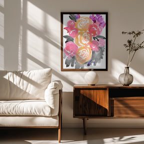 Olympe florals I Poster