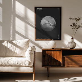 Solar System Mars Poster