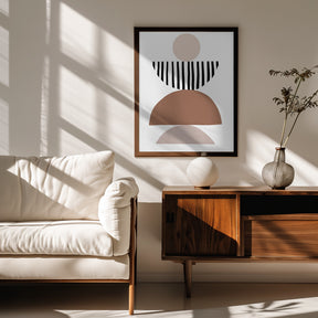 Geometric Abstract Art Poster