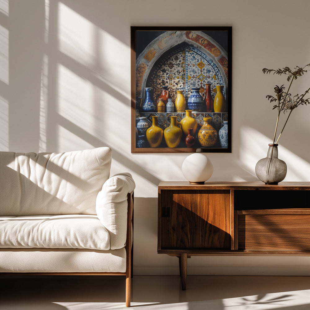 Moroccan Still Life No 6 Poster