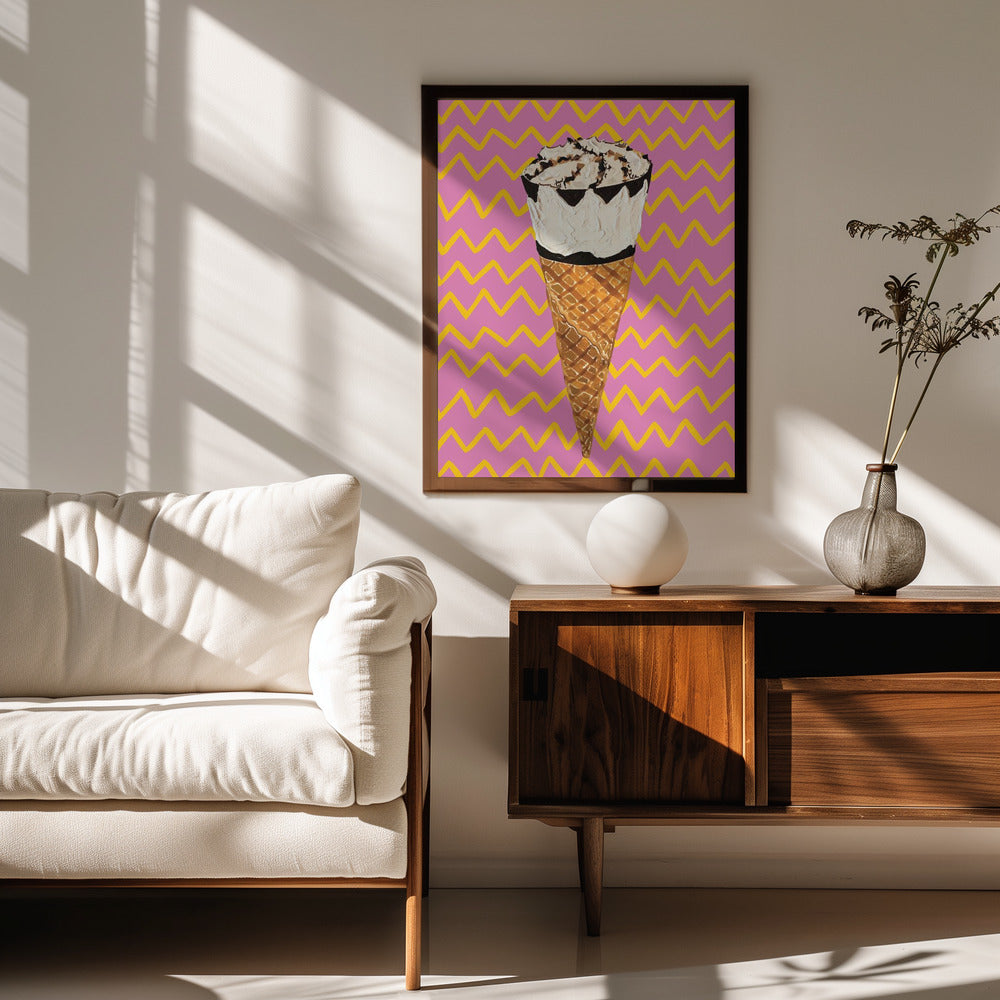 Cornetto Pink Poster