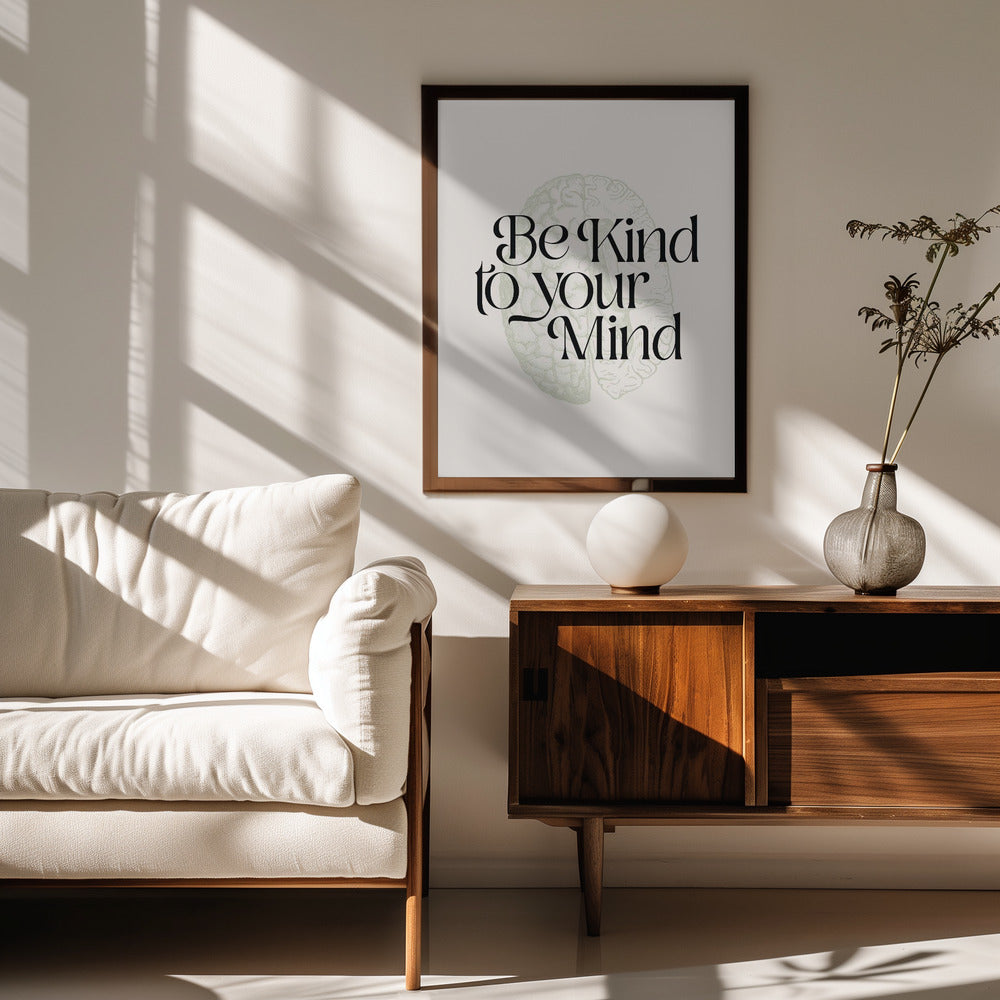 Be Kind To Your Mind No2 Poster