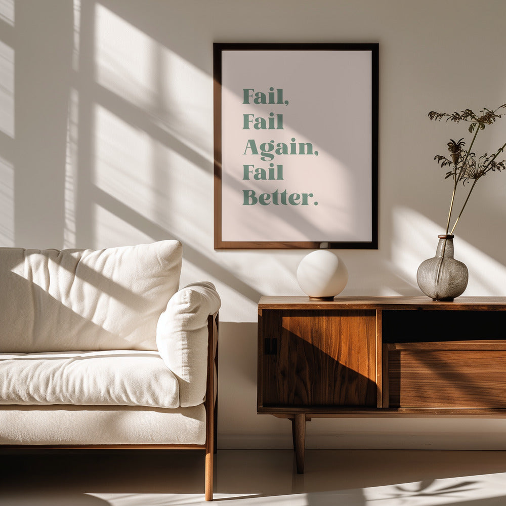 Fail Better Poster