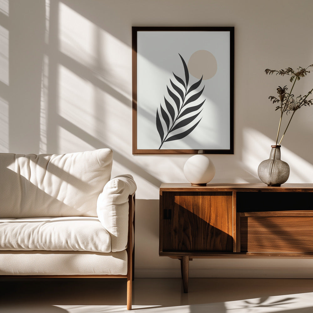 Leaf Sun Poster