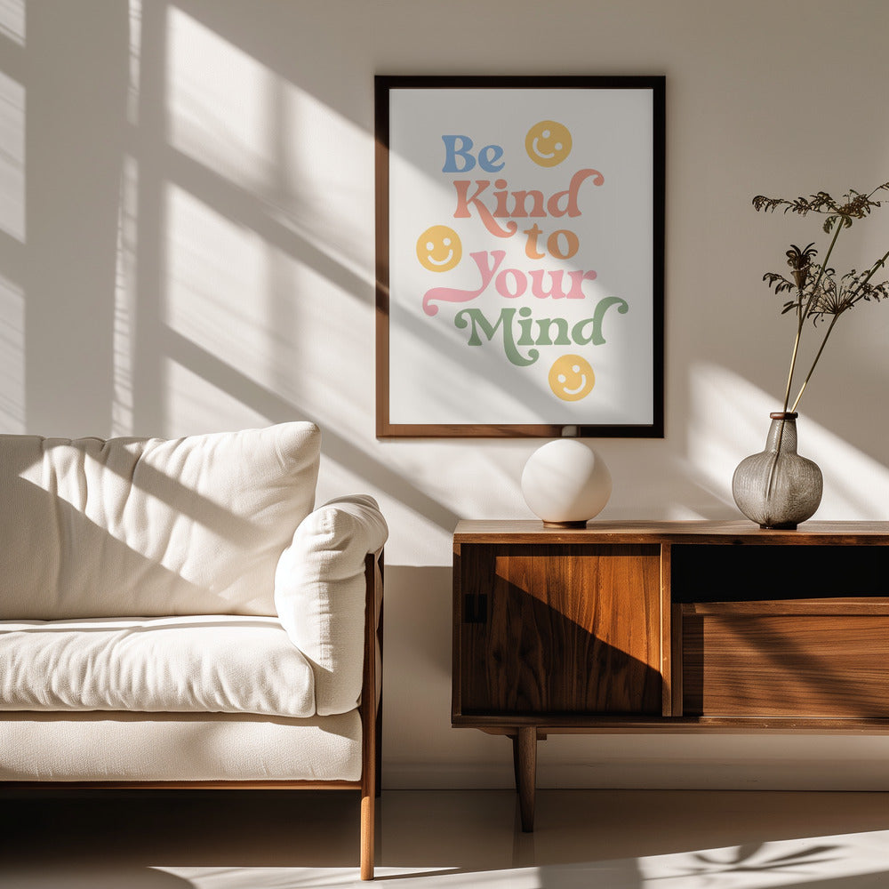 Be Kind To Your Mind Poster