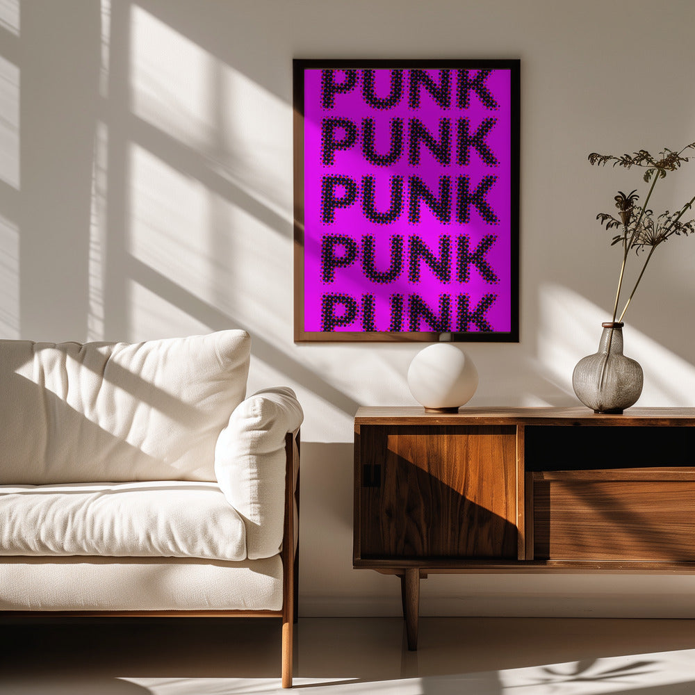 Pink Punk Poster