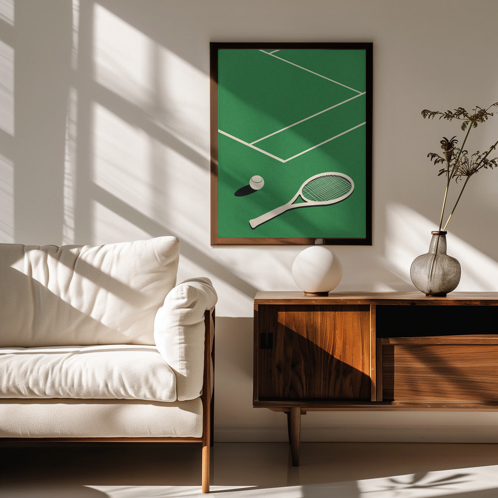 Rosi Feist Lawn Tennis Club Poster