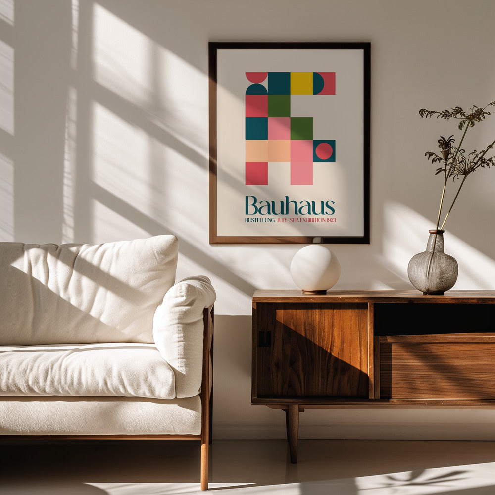Bauhaus Kutular Poster