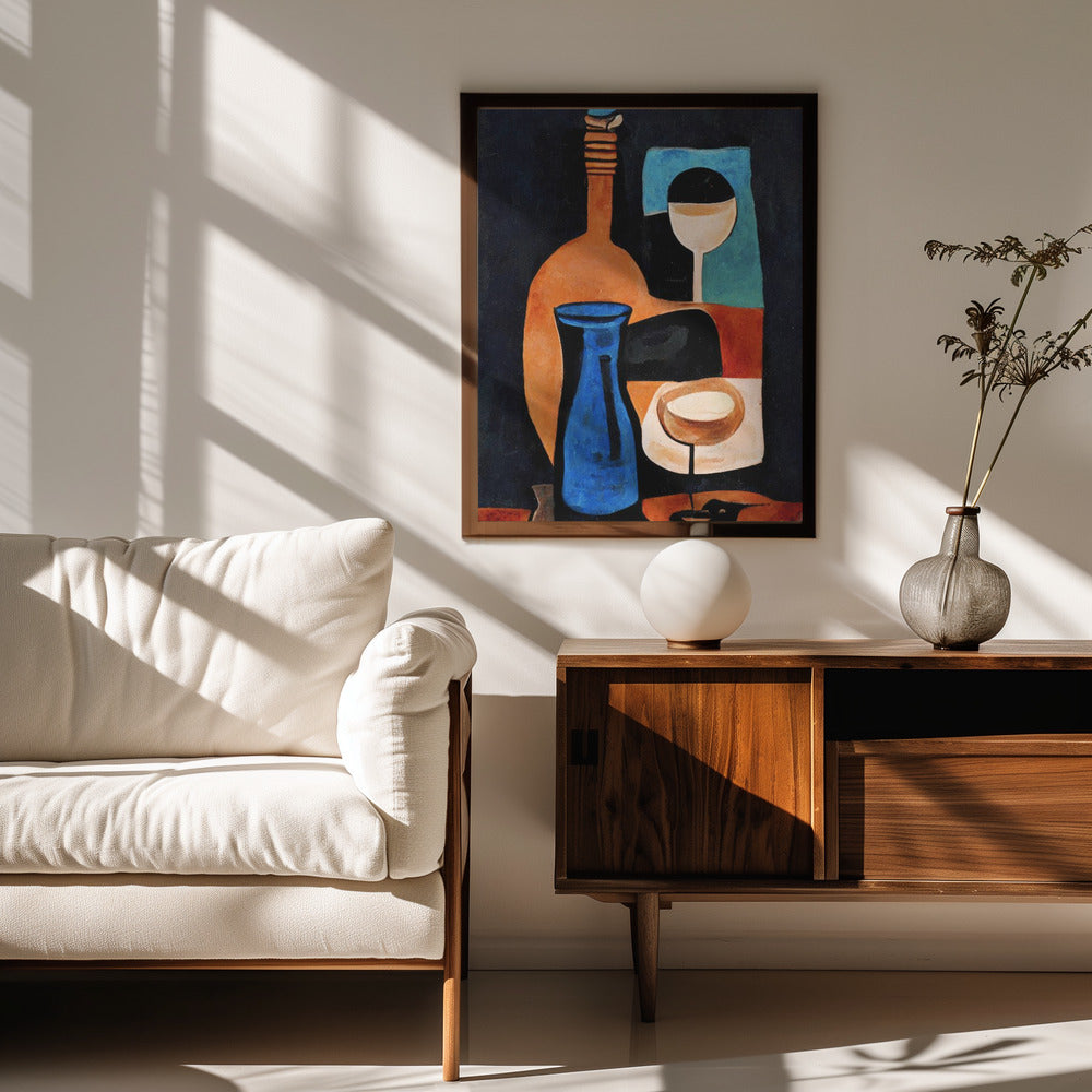 Still Life With Wine Poster