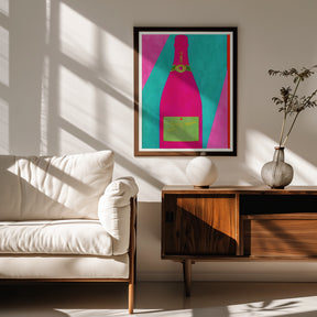 Pink Champagne Poster