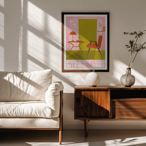 Mid Century Furniture Poster