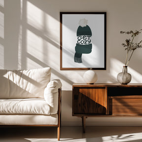 Get cozy (green) Poster