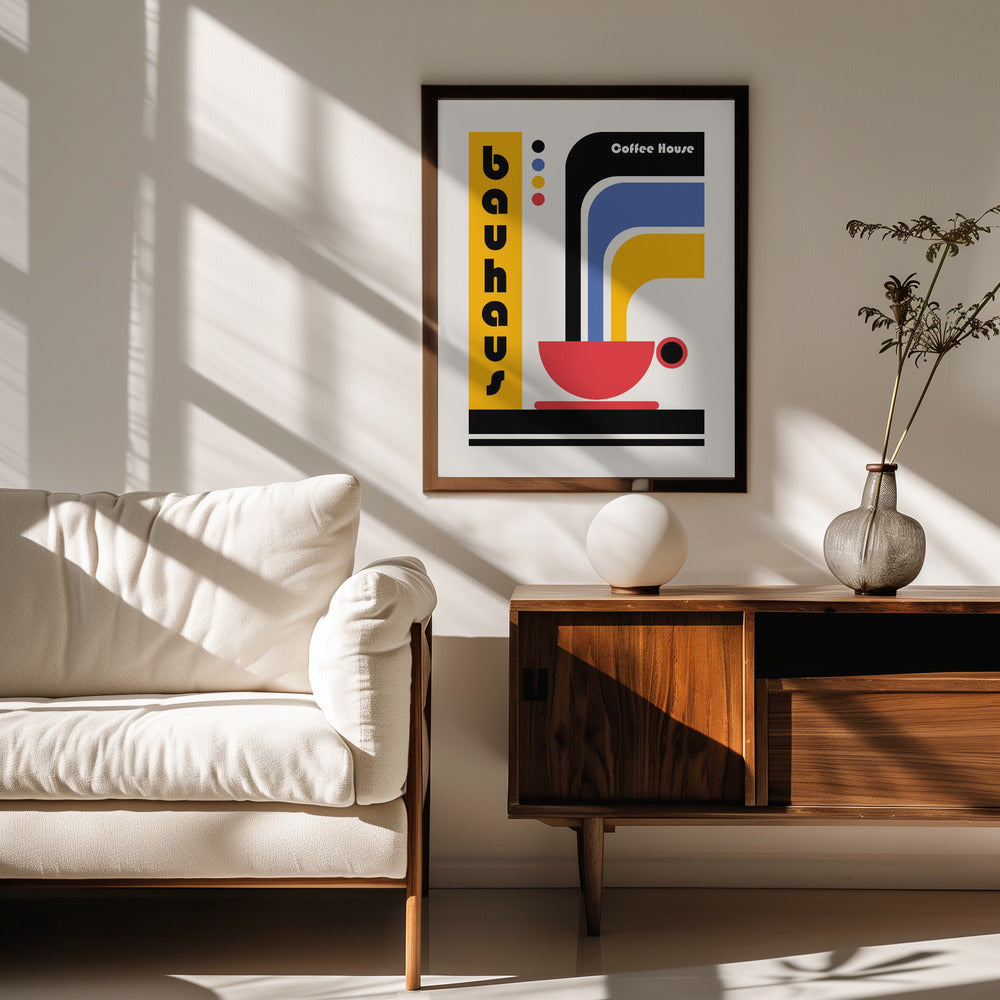 Bauhaus Coffee House Poster