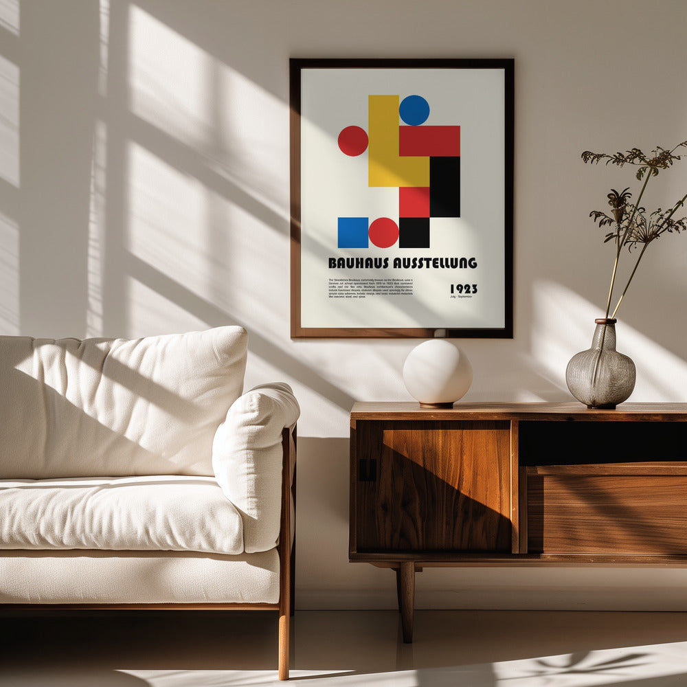 Bauhaus Ausstellung Poster