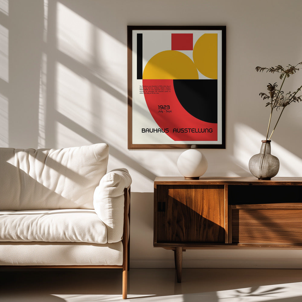 Bauhaus Ausstellung Poster
