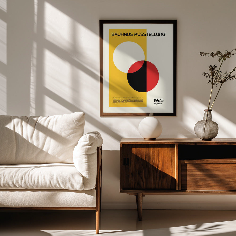 Bauhaus Ausstellung Poster