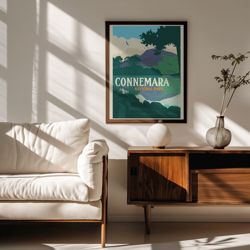 Connemara Travel Print Poster