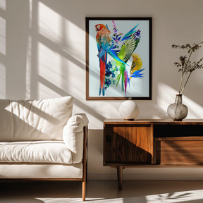 Birds of Paradise I Poster